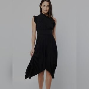 Mossman The Lady Like Midi Dress Black US 10